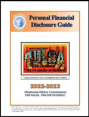 2022-2023 Personal Financial Disclosure